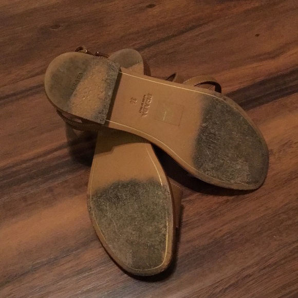 Prada Strappy Ankle Sandals - LIKE NEW 🌼 - Picture 6 of 8